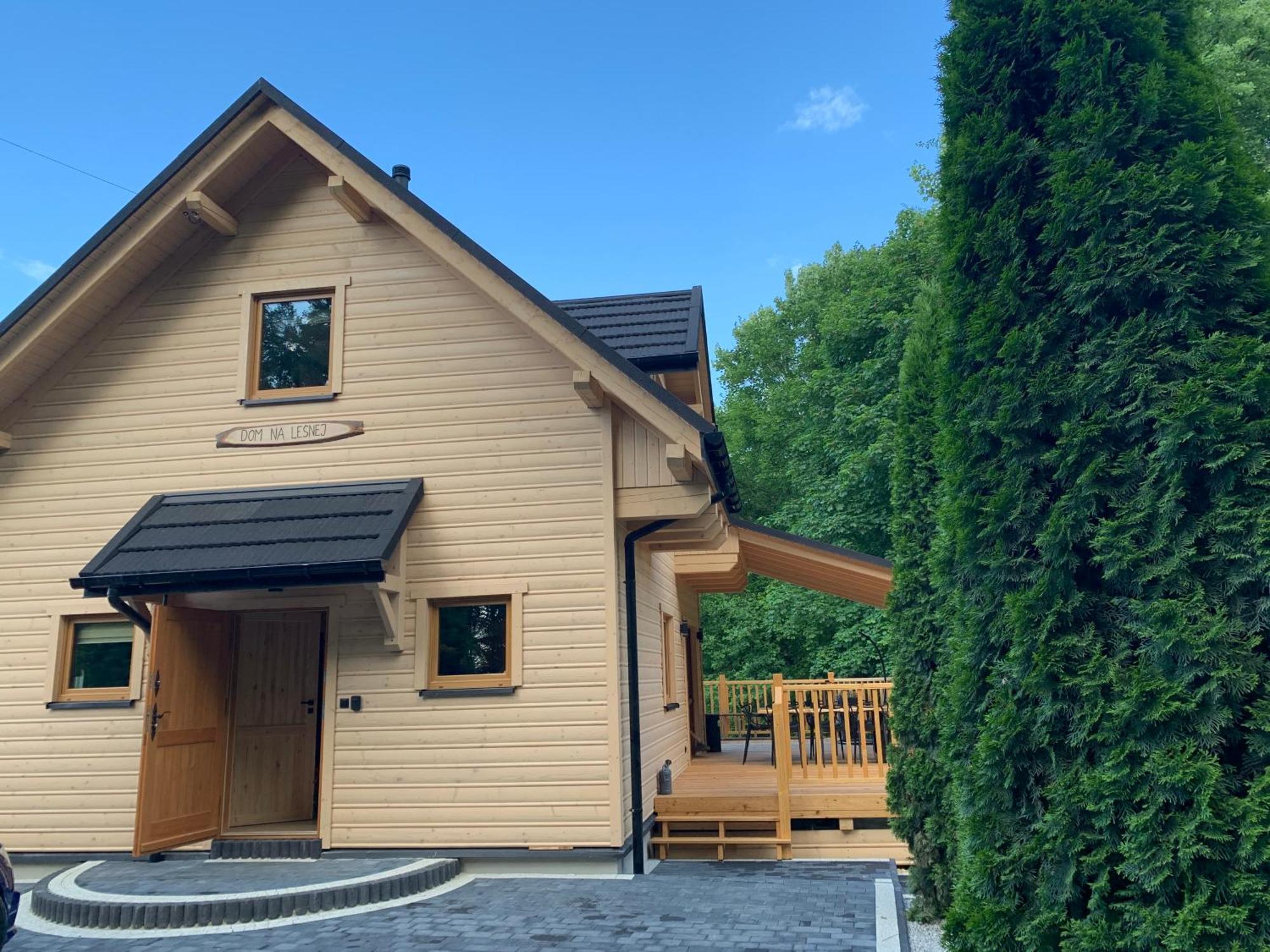 Dom Na Lesnej Villa Polwies Buitenkant foto